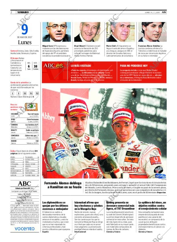 ABC MADRID 09-07-2007 página 2