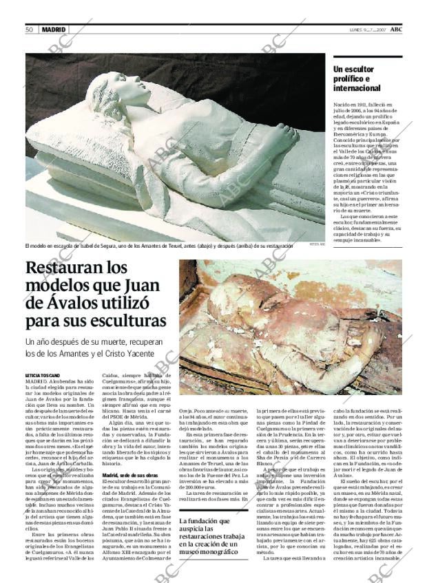 ABC MADRID 09-07-2007 página 50