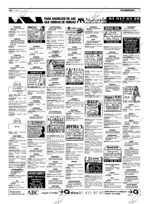 ABC MADRID 09-07-2007 página 71