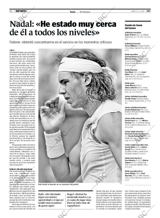 ABC MADRID 09-07-2007 página 90