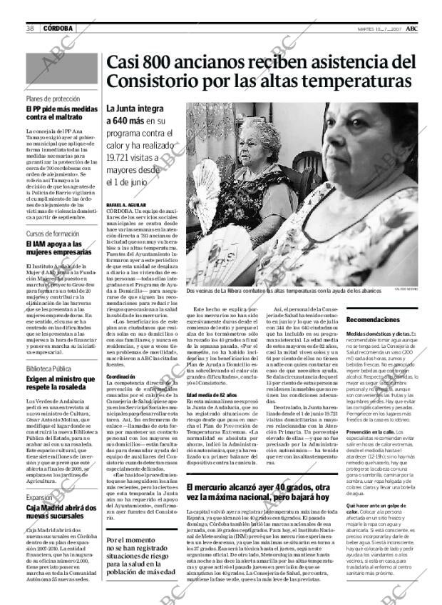 ABC CORDOBA 10-07-2007 página 38