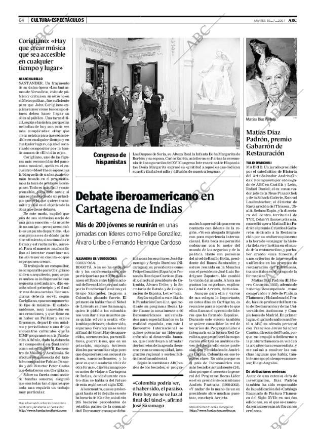 ABC CORDOBA 10-07-2007 página 64