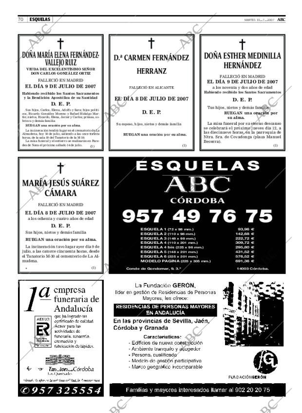 ABC CORDOBA 10-07-2007 página 70