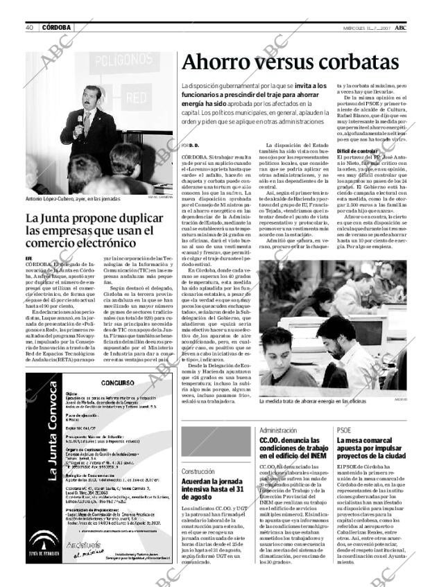 ABC CORDOBA 11-07-2007 página 40