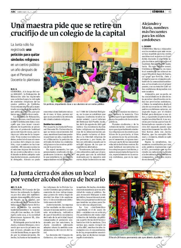 ABC CORDOBA 11-07-2007 página 41