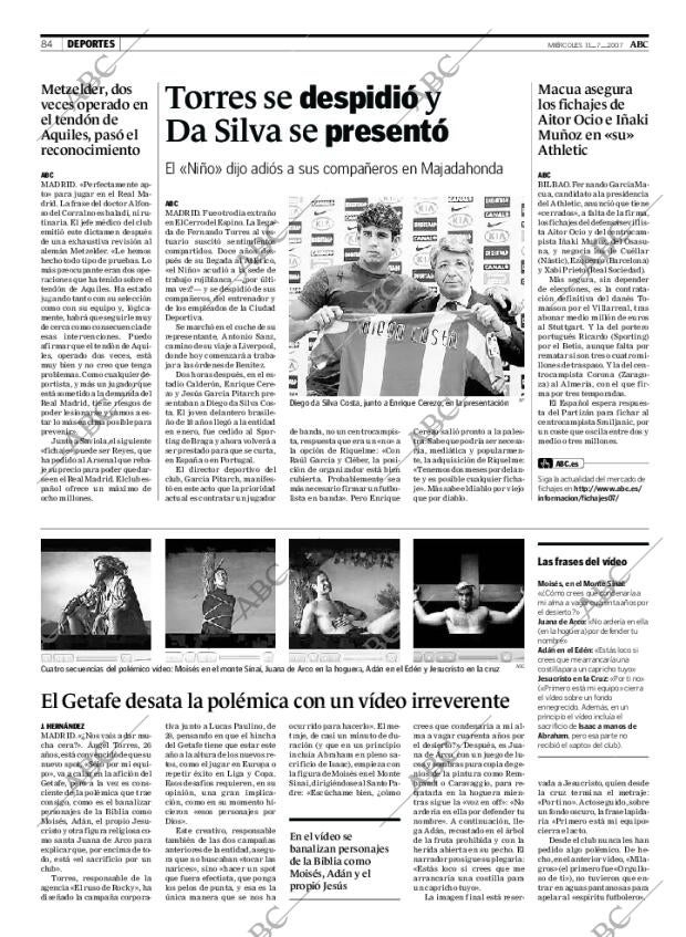 ABC CORDOBA 11-07-2007 página 84
