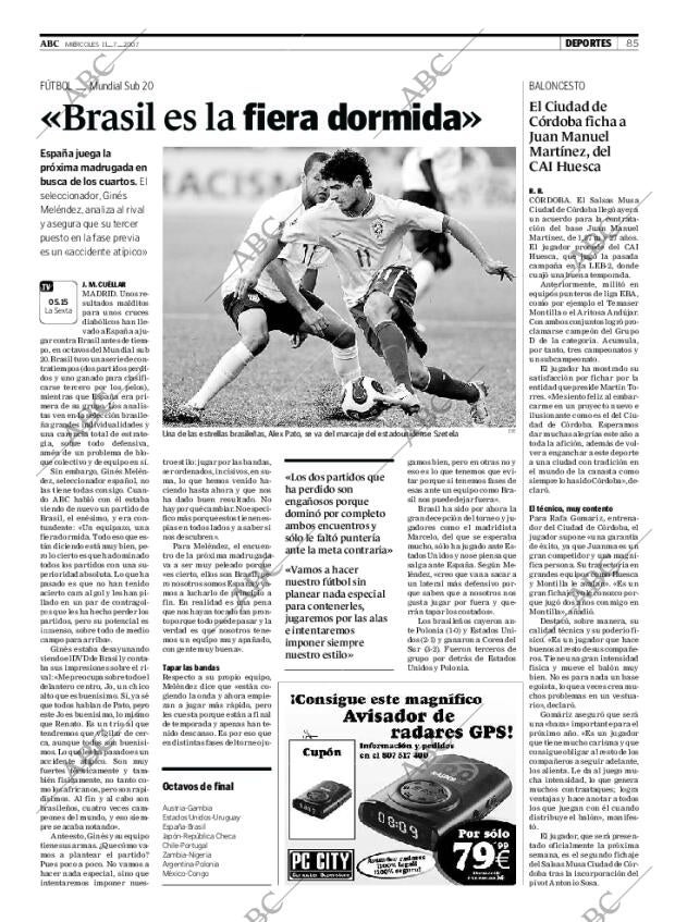 ABC CORDOBA 11-07-2007 página 85