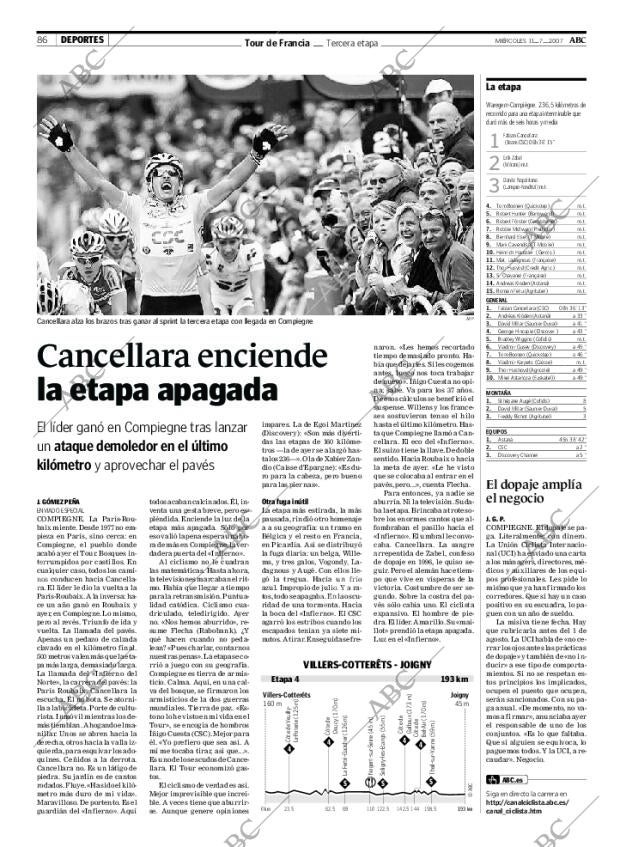 ABC CORDOBA 11-07-2007 página 86