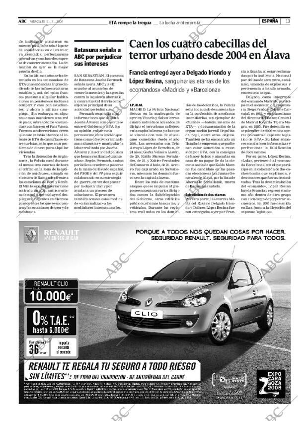 ABC MADRID 11-07-2007 página 13
