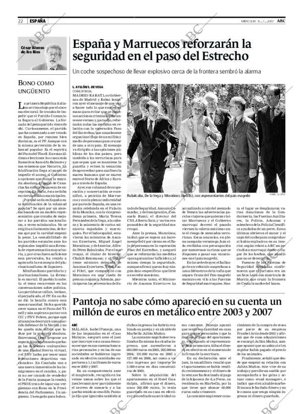 ABC MADRID 11-07-2007 página 22