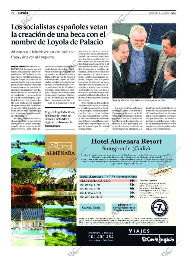 ABC MADRID 11-07-2007 página 24