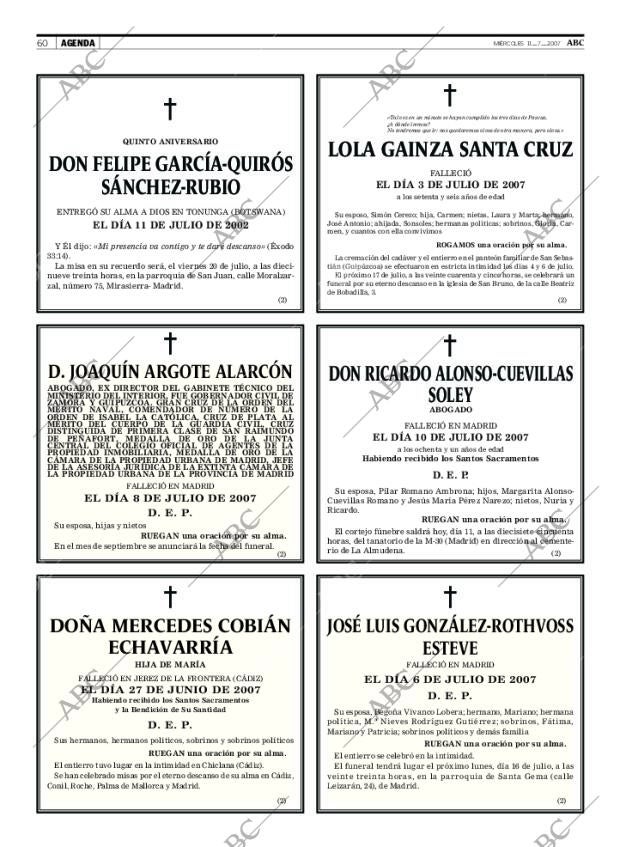 ABC MADRID 11-07-2007 página 60