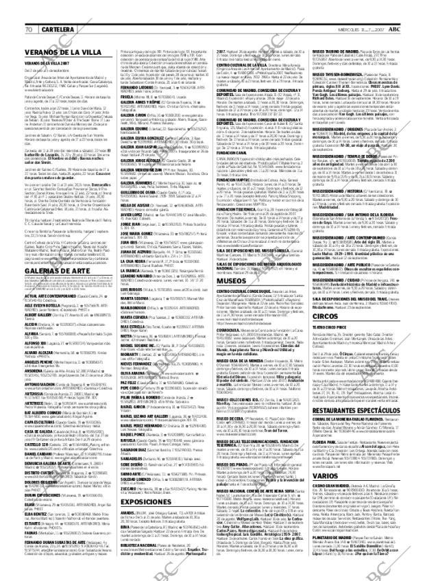 ABC MADRID 11-07-2007 página 70