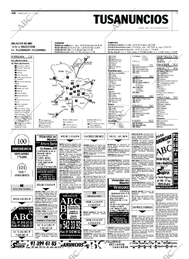 ABC MADRID 11-07-2007 página 71