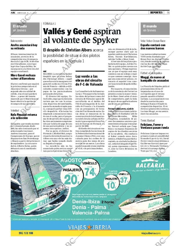 ABC MADRID 11-07-2007 página 91