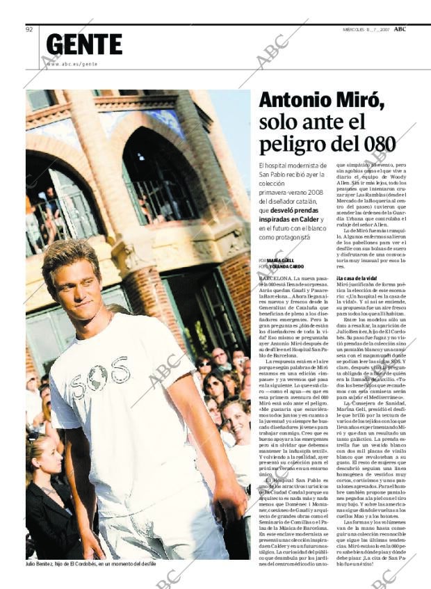 ABC MADRID 11-07-2007 página 92