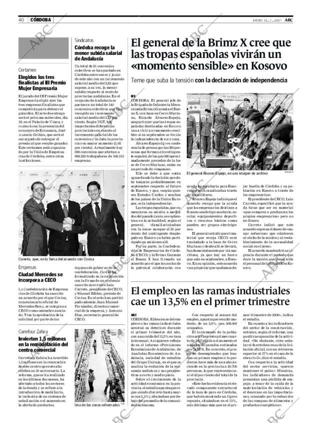 ABC CORDOBA 12-07-2007 página 40