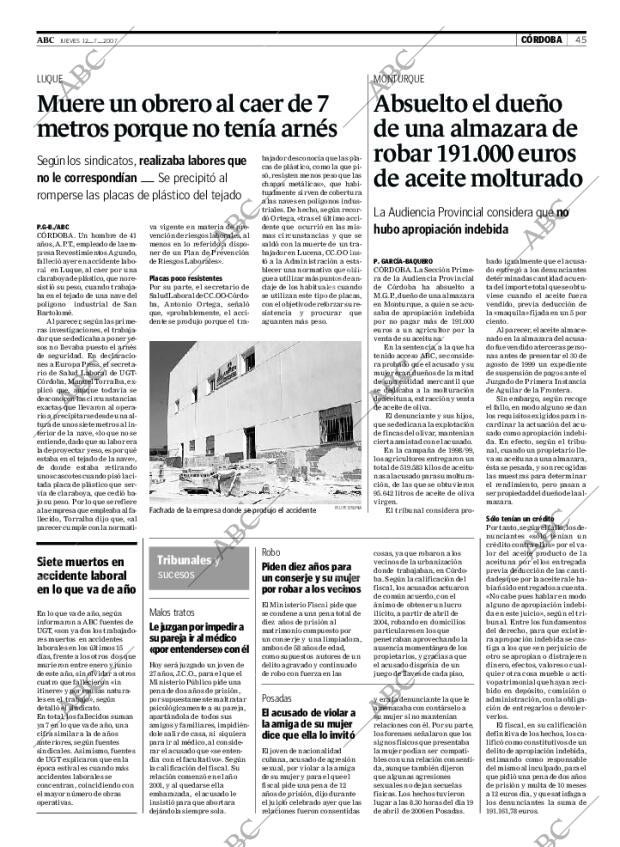 ABC CORDOBA 12-07-2007 página 45