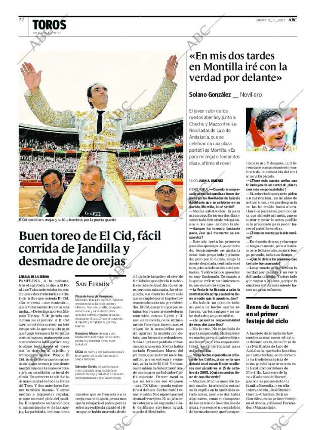 ABC CORDOBA 12-07-2007 página 72