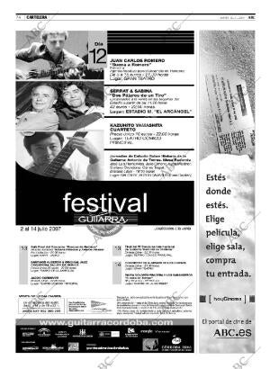 ABC CORDOBA 12-07-2007 página 74