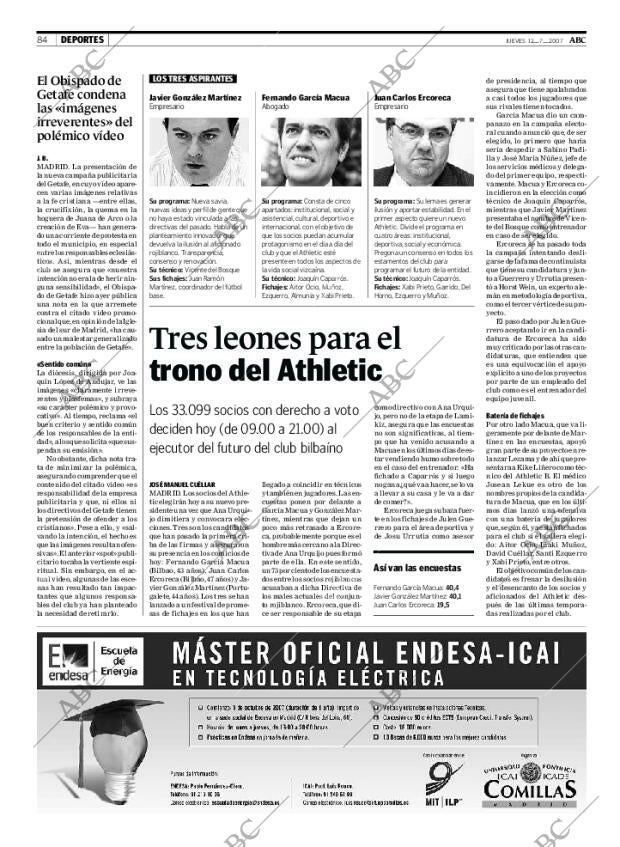 ABC CORDOBA 12-07-2007 página 84