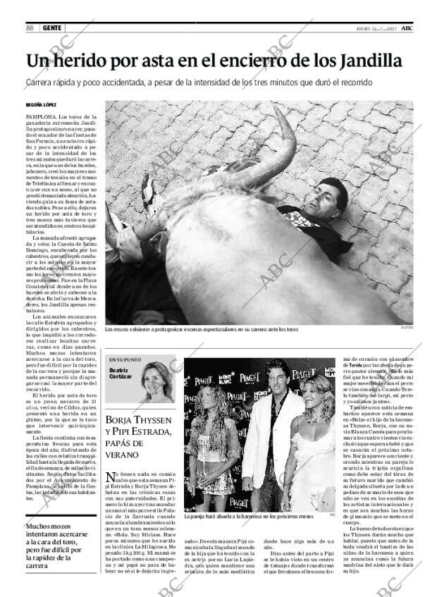 ABC CORDOBA 12-07-2007 página 88