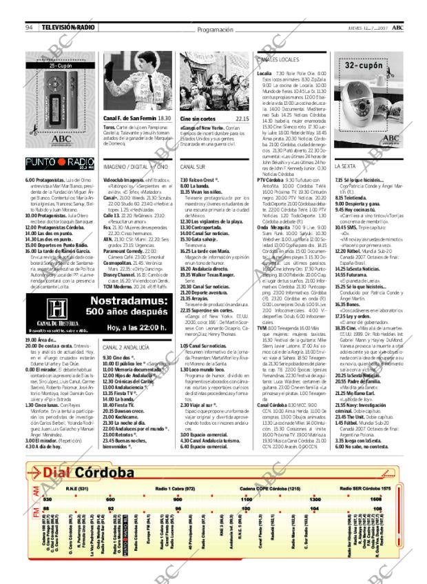ABC CORDOBA 12-07-2007 página 94