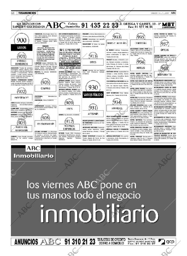 ABC MADRID 14-07-2007 página 84