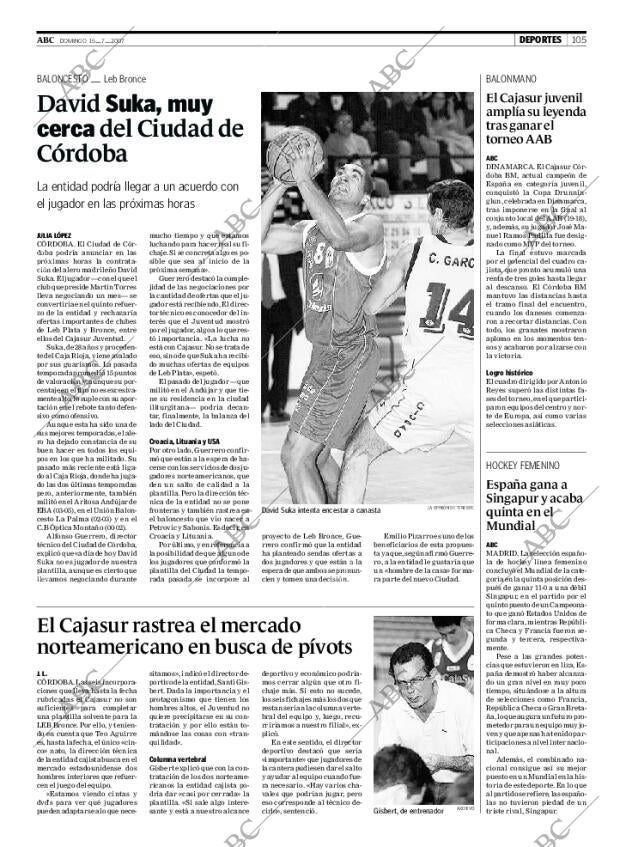 ABC CORDOBA 15-07-2007 página 105