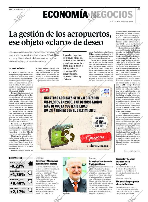 ABC CORDOBA 15-07-2007 página 63