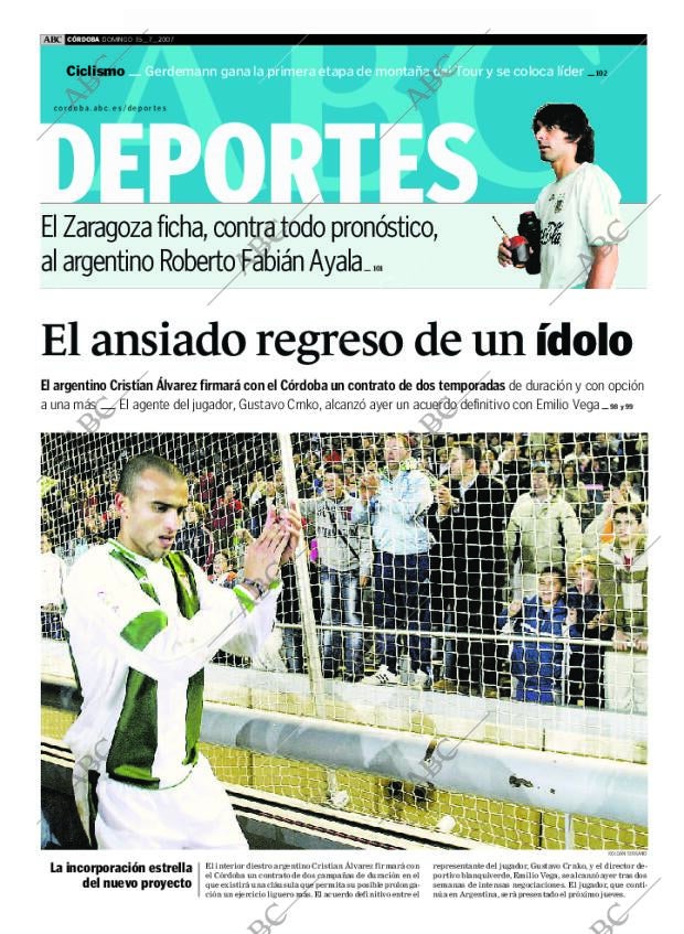 ABC CORDOBA 15-07-2007 página 97