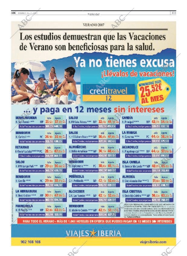 ABC MADRID 15-07-2007 página 103