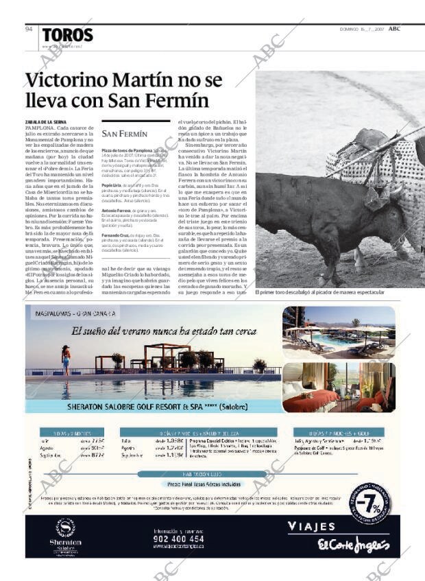 ABC MADRID 15-07-2007 página 94