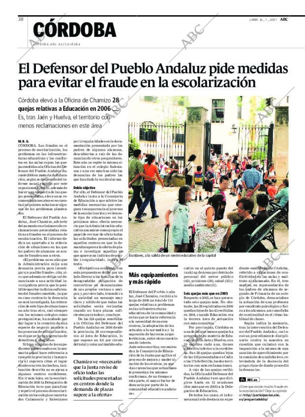 ABC CORDOBA 16-07-2007 página 38