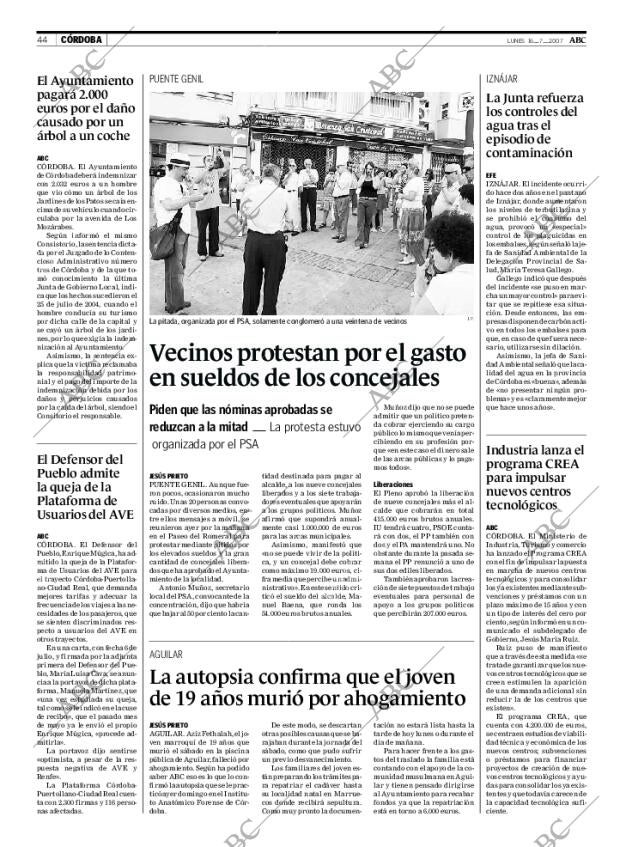 ABC CORDOBA 16-07-2007 página 44