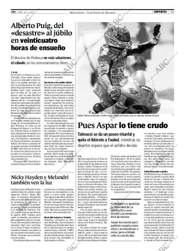 ABC CORDOBA 16-07-2007 página 85