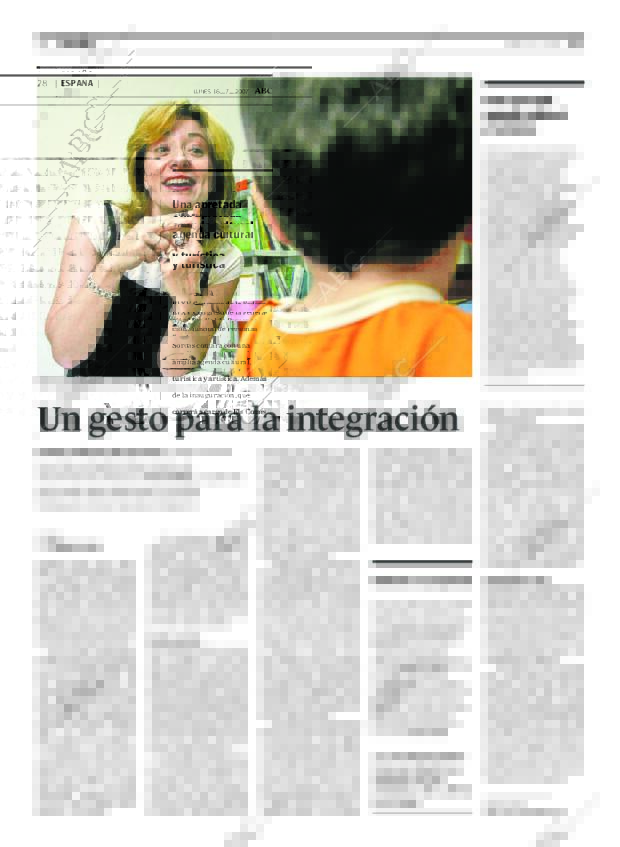 ABC MADRID 16-07-2007 página 28