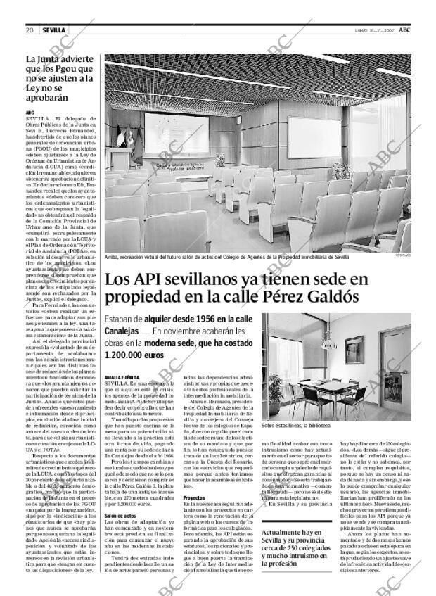 ABC SEVILLA 16-07-2007 página 20