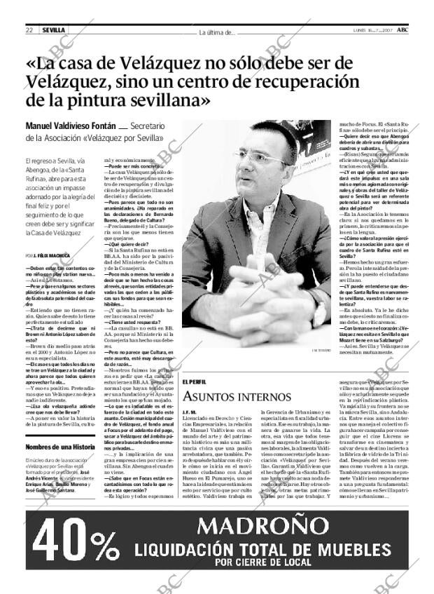 ABC SEVILLA 16-07-2007 página 22