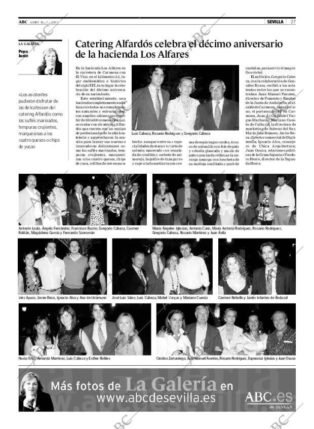 ABC SEVILLA 16-07-2007 página 27