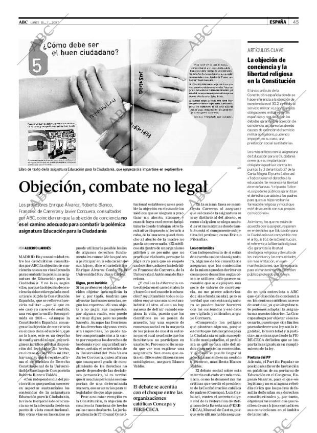 ABC SEVILLA 16-07-2007 página 45