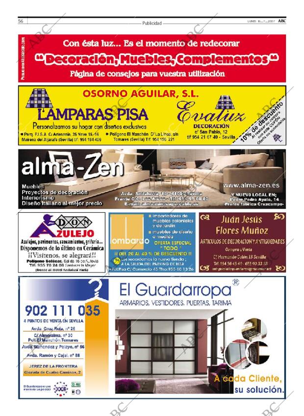 ABC SEVILLA 16-07-2007 página 56