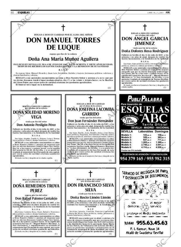 ABC SEVILLA 16-07-2007 página 80