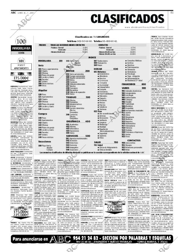 ABC SEVILLA 16-07-2007 página 81