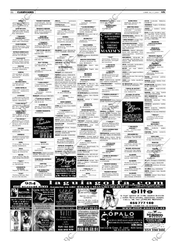 ABC SEVILLA 16-07-2007 página 86