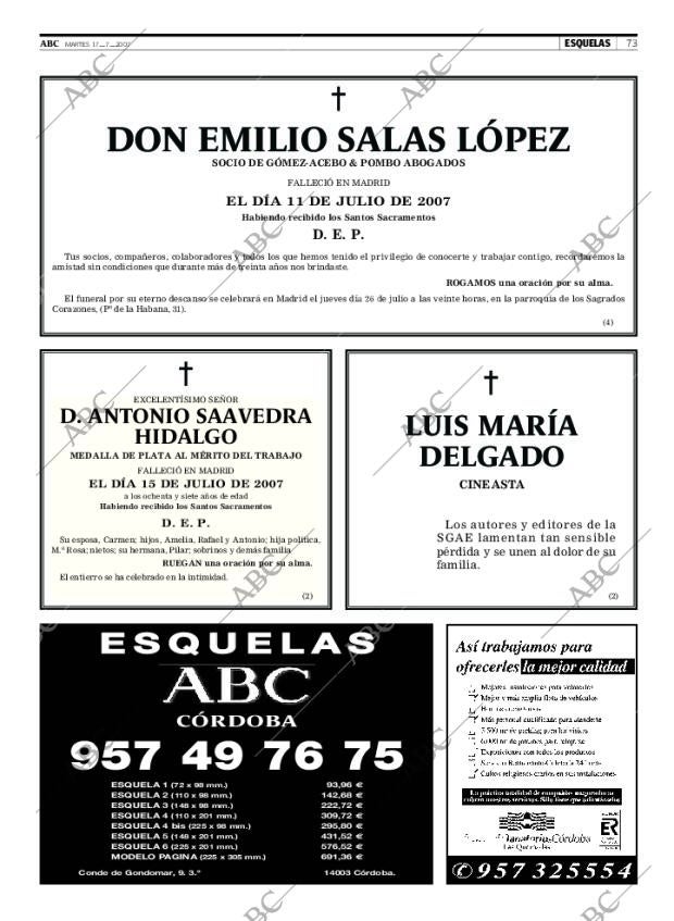ABC CORDOBA 17-07-2007 página 73