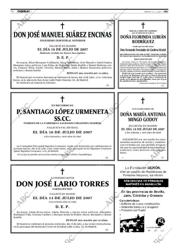 ABC CORDOBA 17-07-2007 página 74