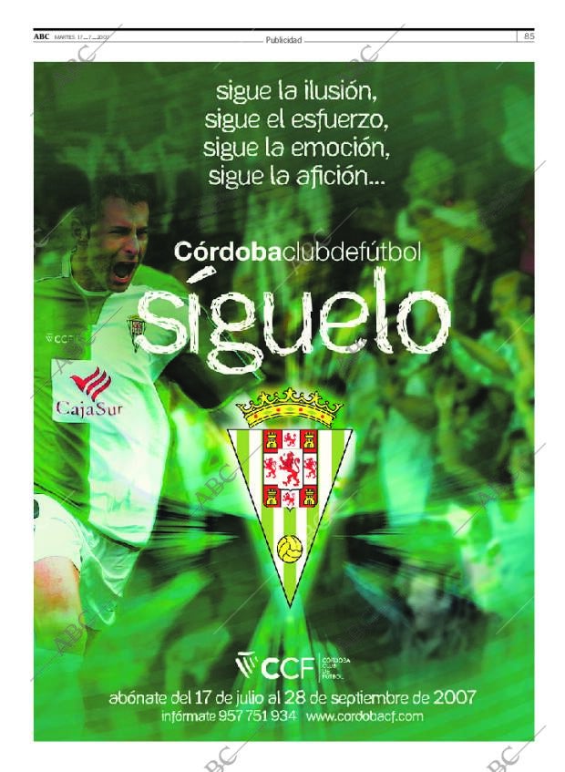 ABC CORDOBA 17-07-2007 página 85