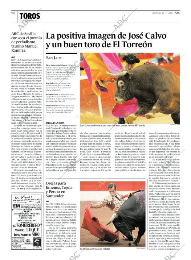 ABC MADRID 22-07-2007 página 90