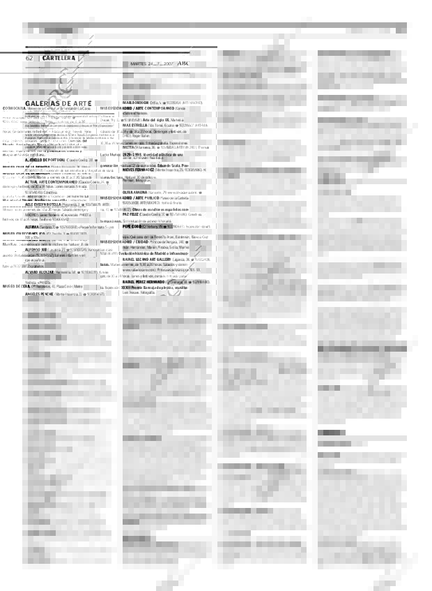 ABC MADRID 24-07-2007 página 62